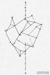 Tattoo design a specific constellation that w... - эскиз тату (№1750927905_0, 26.06.2025 08:51) — Tatufoto.com