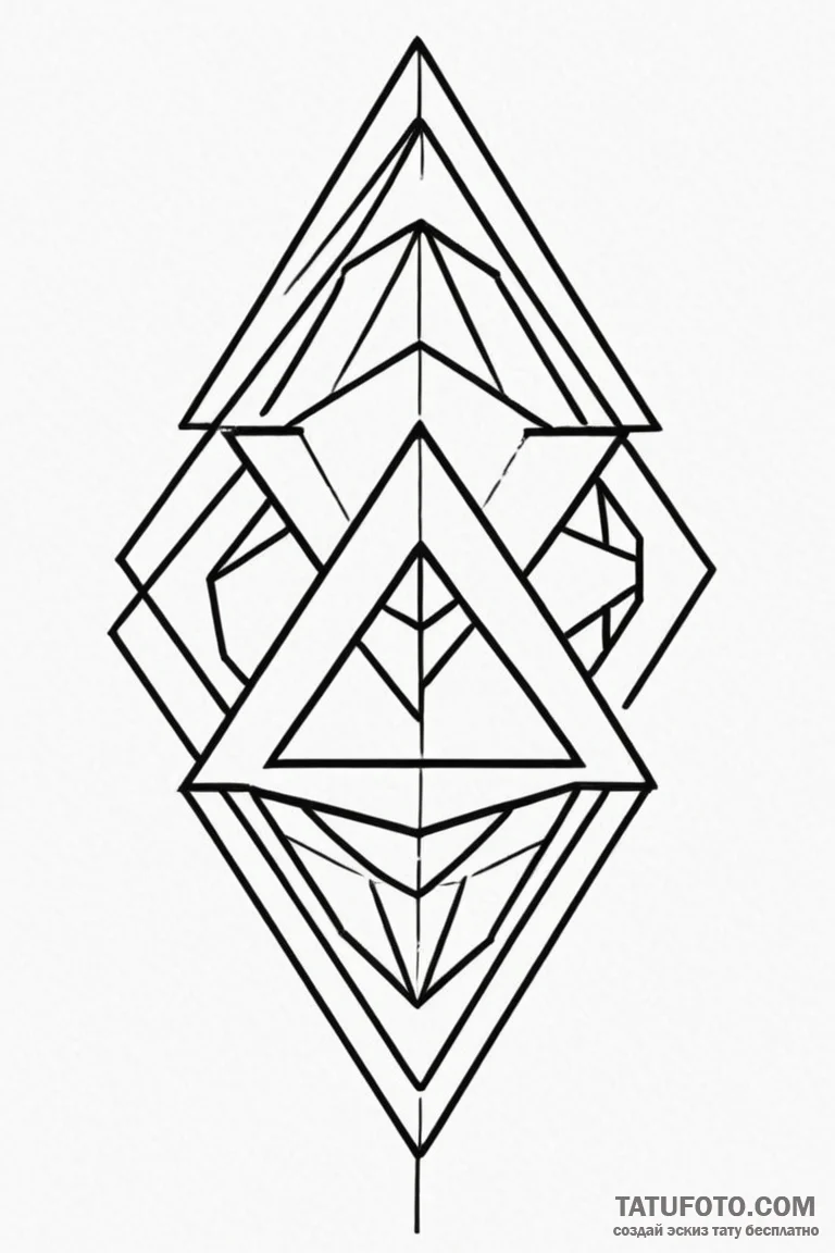 103. tattoo sketch: "opora" rune as part of a... - эскиз тату (№1750927971_1, 26.06.2025 08:52) — Tatufoto.com