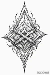 Tattoo design a rusted metal texture forming... - эскиз тату (№1750934923_1, 26.06.2025 10:48) — Tatufoto.com