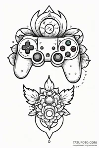 Tattoo design a winner's medal with a stylize... - эскиз тату (№1750948541_1, 26.06.2025 14:35) — Tatufoto.com