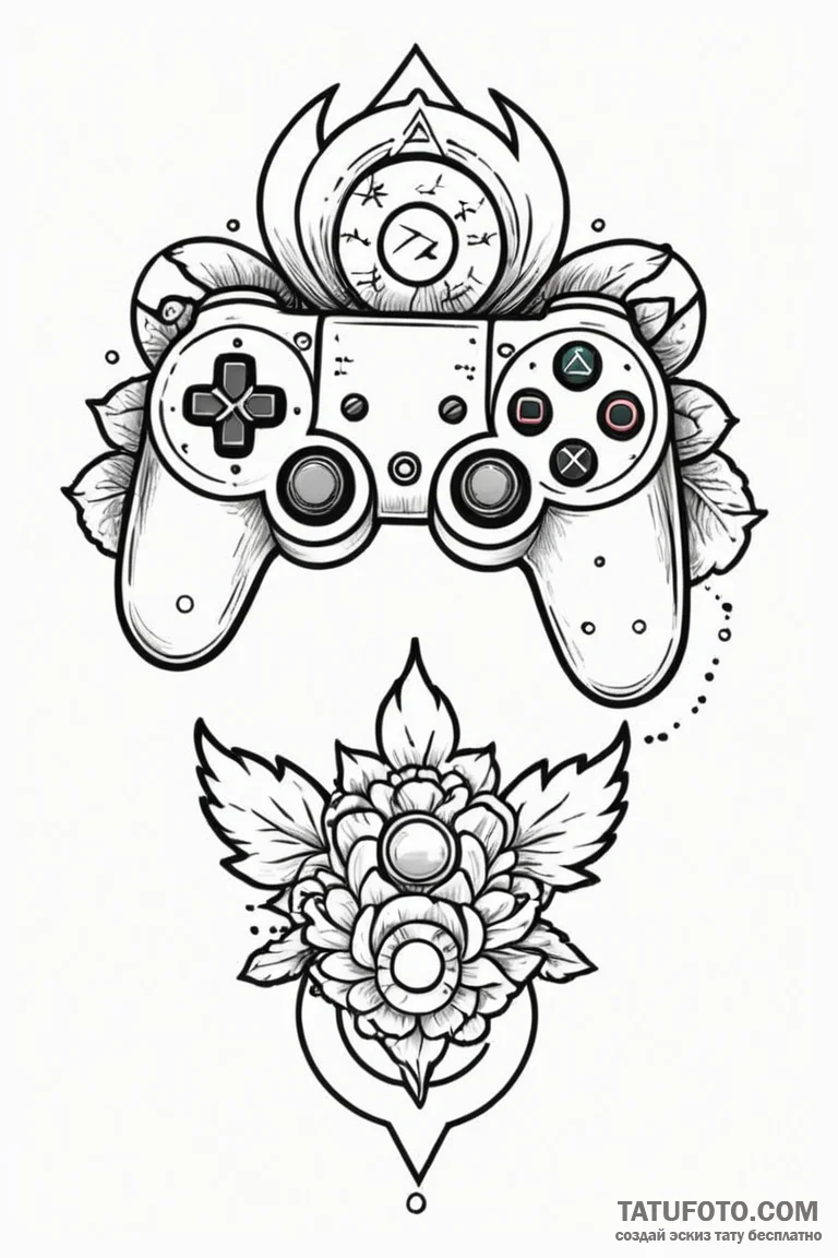 Tattoo design a winner's medal with a stylize... - эскиз тату (№1750948541_1, 26.06.2025 14:35) — Tatufoto.com