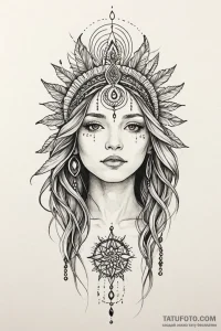 группа 2: свободные и духовные (free-spirited... - эскиз тату (№1750952572_0, 26.06.2025 15:42) — Tatufoto.com