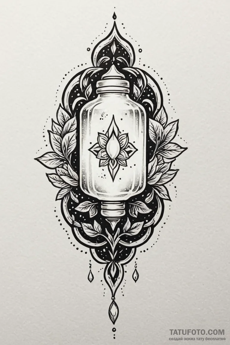 Tattoo sketch a glowing health pack icon on a... - эскиз тату (№1750965903_1, 26.06.2025 19:25) — Tatufoto.com