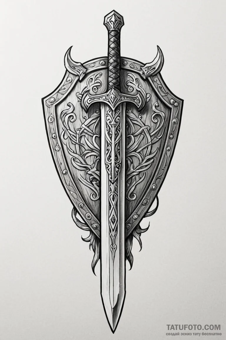 78. tattoo sketch: "sila" rune integrated int... - эскиз тату (№1750969421_0, 26.06.2025 20:23) — Tatufoto.com