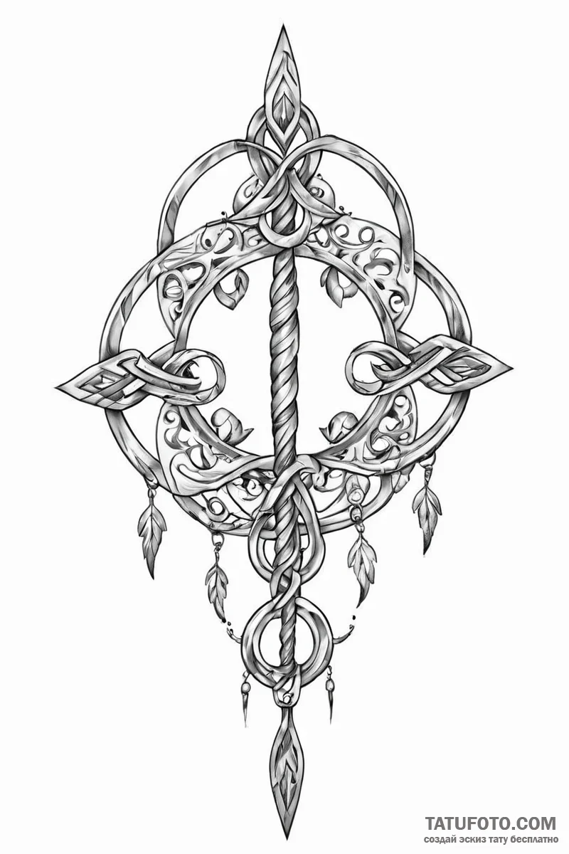 Tattoo sketch a textured depiction of forged... - эскиз тату (№1750990450_0, 27.06.2025 02:14) — Tatufoto.com