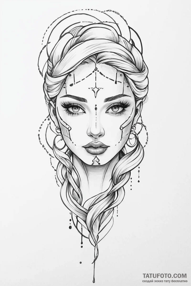 Tattoo design a fluid, powerful stroke that o... - эскиз тату (№1750992141_0, 27.06.2025 02:42) — Tatufoto.com