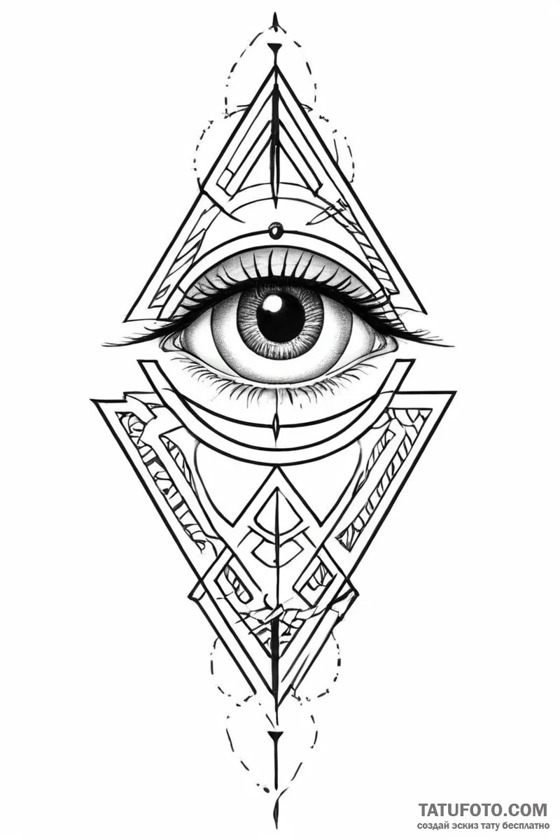 153. tattoo sketch: "gadat" rune combined wit... - эскиз тату (№1750995966_0, 27.06.2025 03:46) — Tatufoto.com