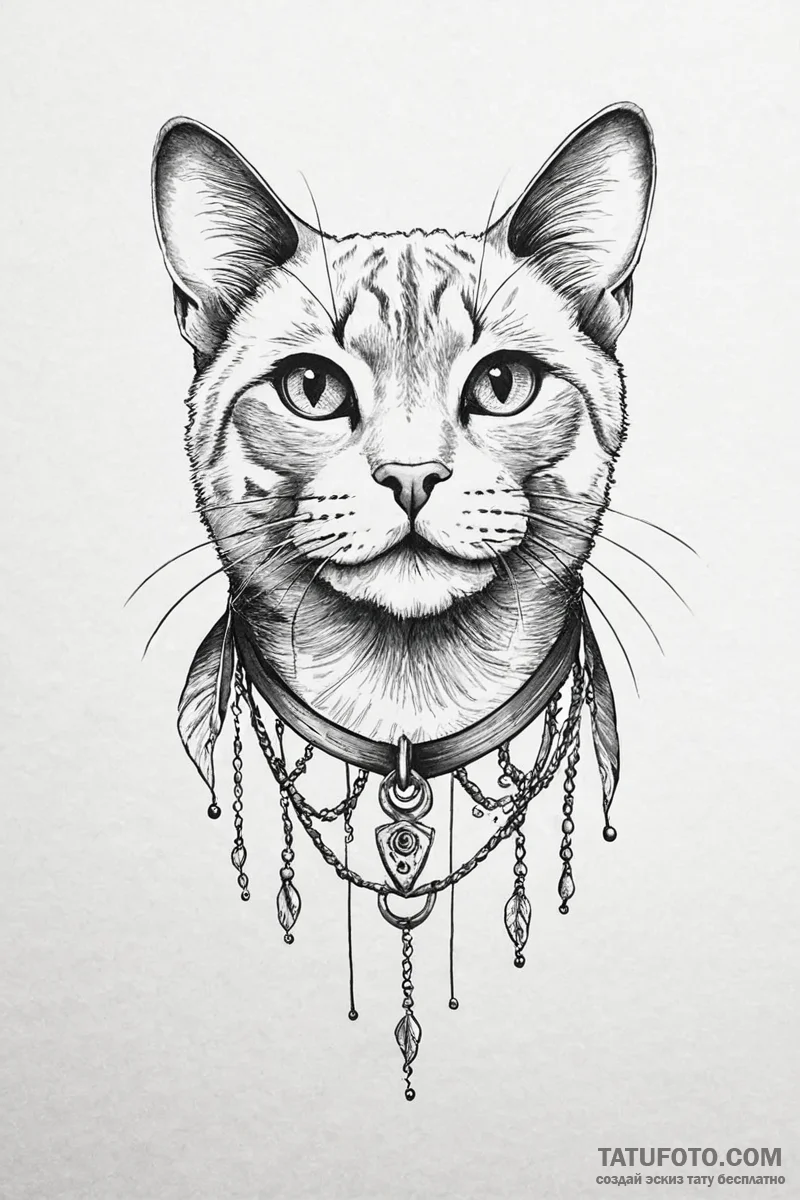 Tattoo design two halves of a simple animal d... - эскиз тату (№1750997581_0, 27.06.2025 04:13) — Tatufoto.com