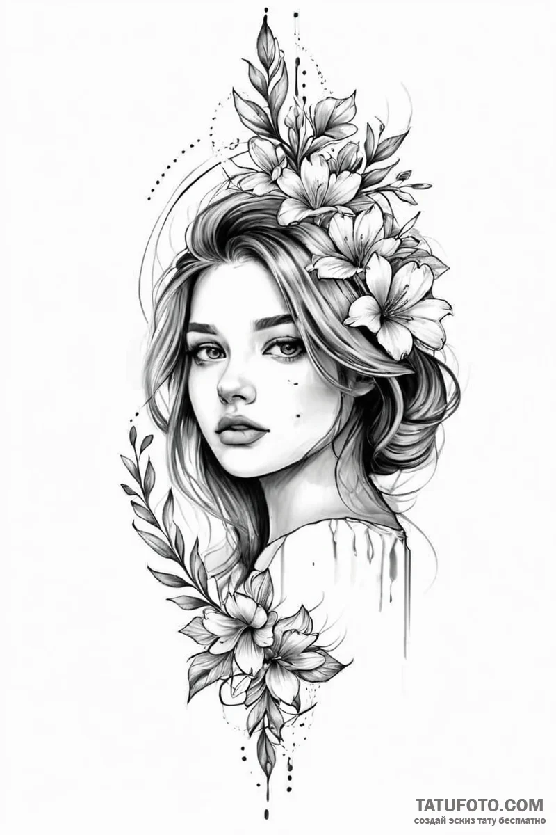 Tattoo design an old photograph fading into a... - эскиз тату (№1750998789_0, 27.06.2025 04:33) — Tatufoto.com