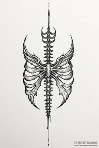 Tattoo sketch a small, subtle symbol on the r... - эскиз тату (№1751011925_0, 27.06.2025 08:12) — Tatufoto.com