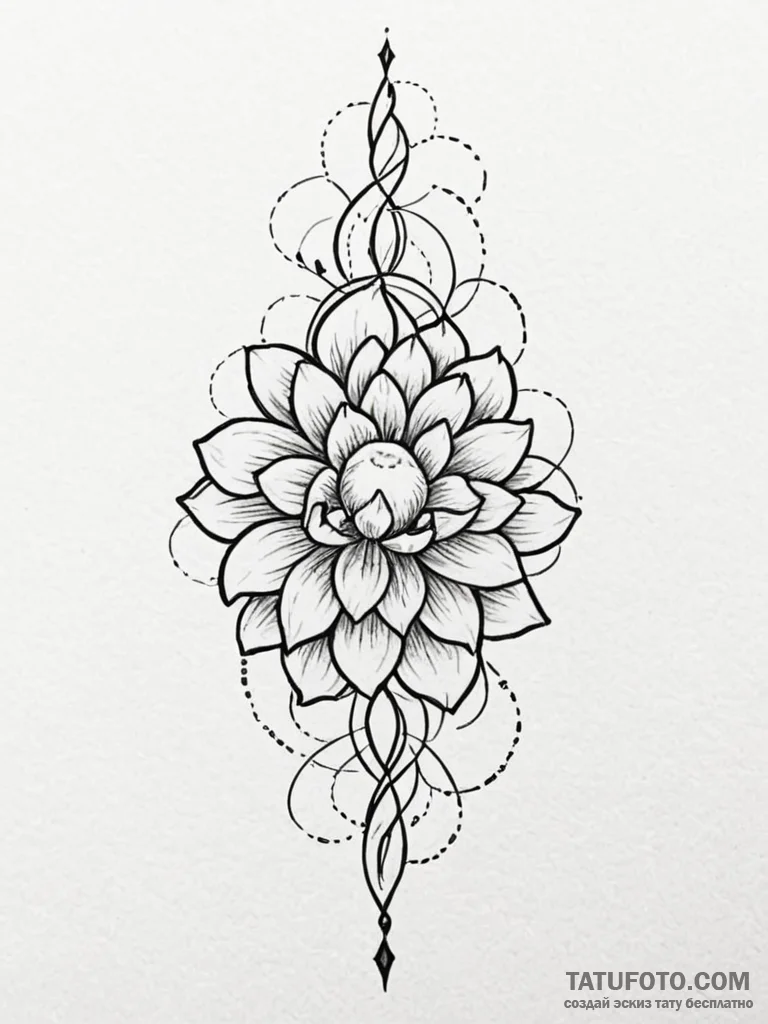Tattoo design a quote about self-discovery. - эскиз тату (№1751018320_0, 27.06.2025 09:58) — Tatufoto.com