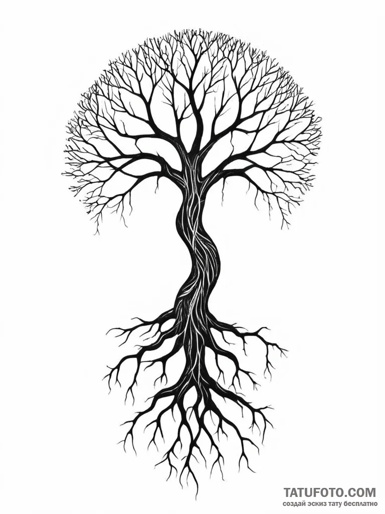 Tattoo design a human silhouette, with a vibr... - эскиз тату (№1751023827_0, 27.06.2025 11:30) — Tatufoto.com