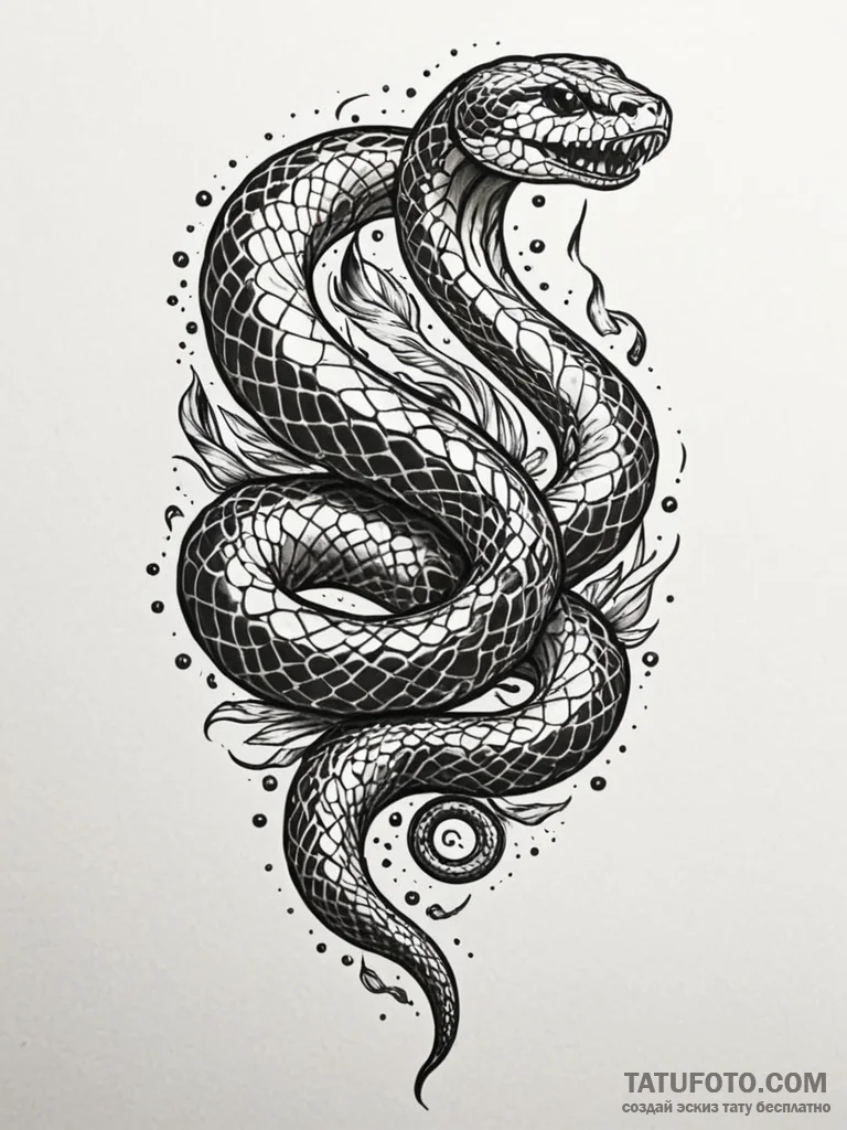 Tattoo sketch a person shedding their old ski... - эскиз тату (№1751034219_0, 27.06.2025 14:23) — Tatufoto.com