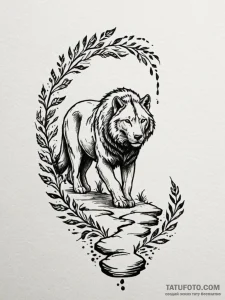 Tattoo design a path made of footprints, wher... - эскиз тату (№1751038148_0, 27.06.2025 15:29) — Tatufoto.com