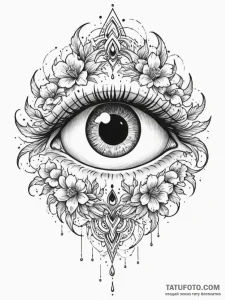 Tattoo design a stylized black hole, not as a... - эскиз тату (№1751040269_0, 27.06.2025 16:04) — Tatufoto.com