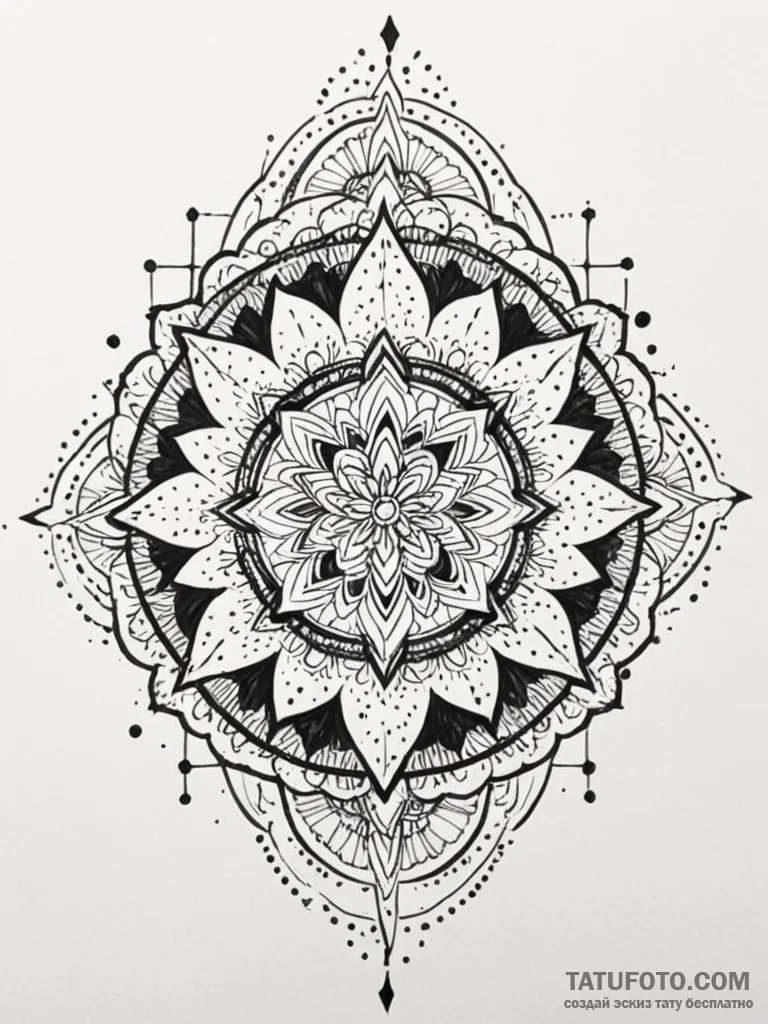 Tattoo design a chaotic explosion of black in... - эскиз тату (№1751042536_0, 27.06.2025 16:42) — Tatufoto.com