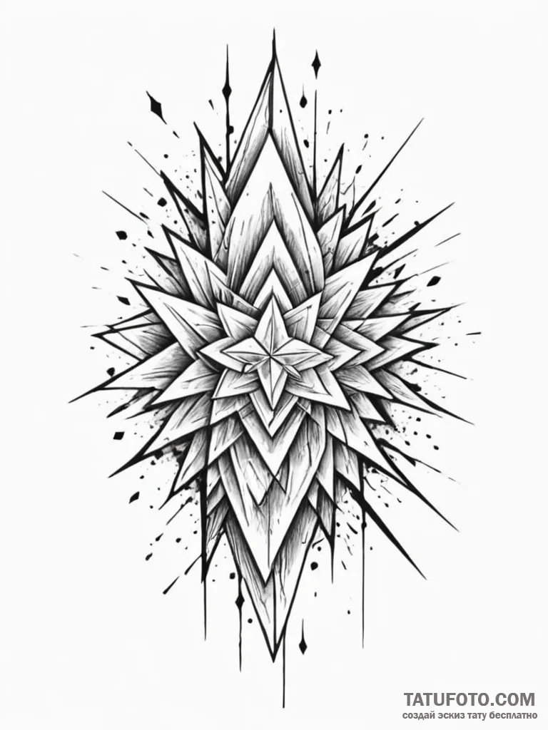Tattoo sketch a memory captured in a shattere... - эскиз тату (№1751047873_0, 27.06.2025 18:11) — Tatufoto.com