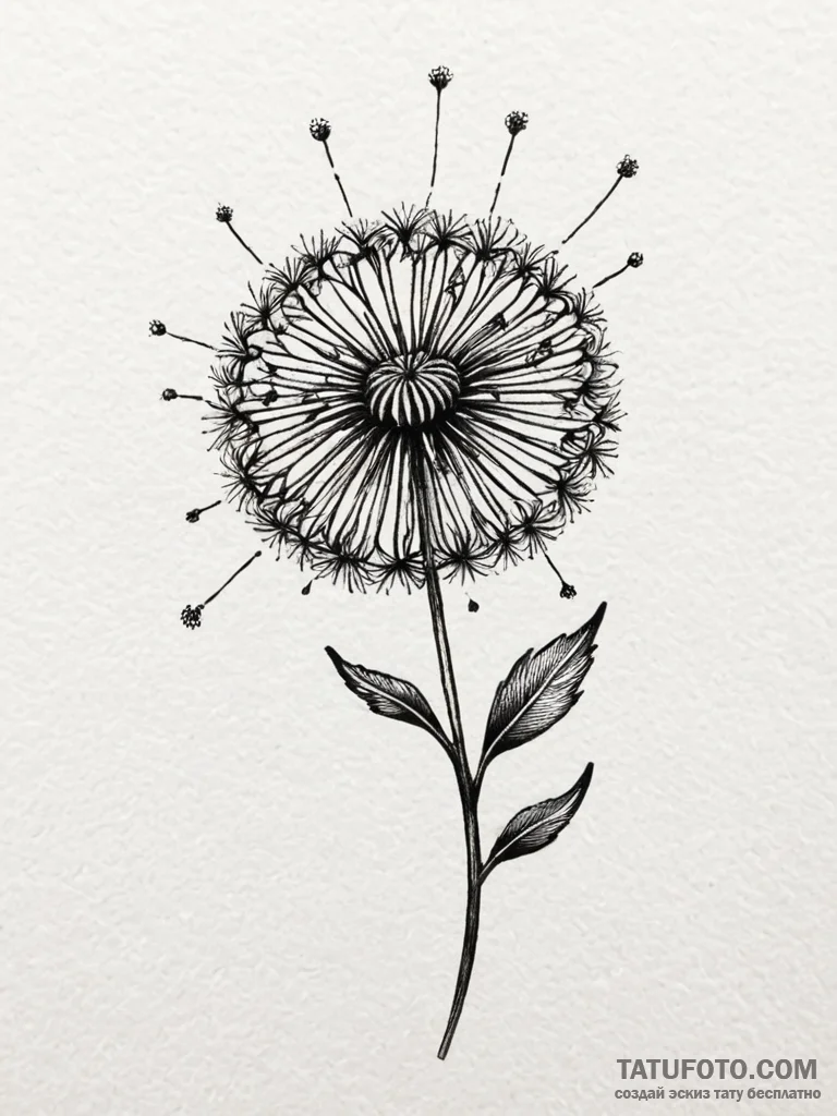Tattoo sketch a single, thick, dark brushstro... - эскиз тату (№1751055508_0, 27.06.2025 20:18) — Tatufoto.com