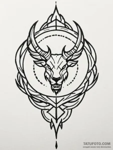 Tattoo sketch a crossfit-inspired symbol of s... - эскиз тату (№1751078977_0, 28.06.2025 02:49) — Tatufoto.com