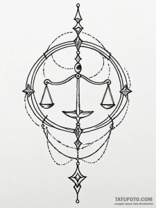 Tattoo sketch a subtle hint of the zodiac ele... - эскиз тату (№1751079958_0, 28.06.2025 03:05) — Tatufoto.com
