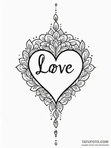 Tattoo design a phrase about self-love or emp... - эскиз тату (№1751080699_0, 28.06.2025 03:18) — Tatufoto.com