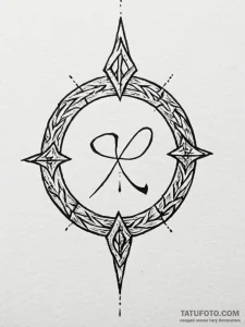 52. tattoo sketch: a raw, hand-poked style ru... - эскиз тату (№1751087632_0, 28.06.2025 05:13) — Tatufoto.com