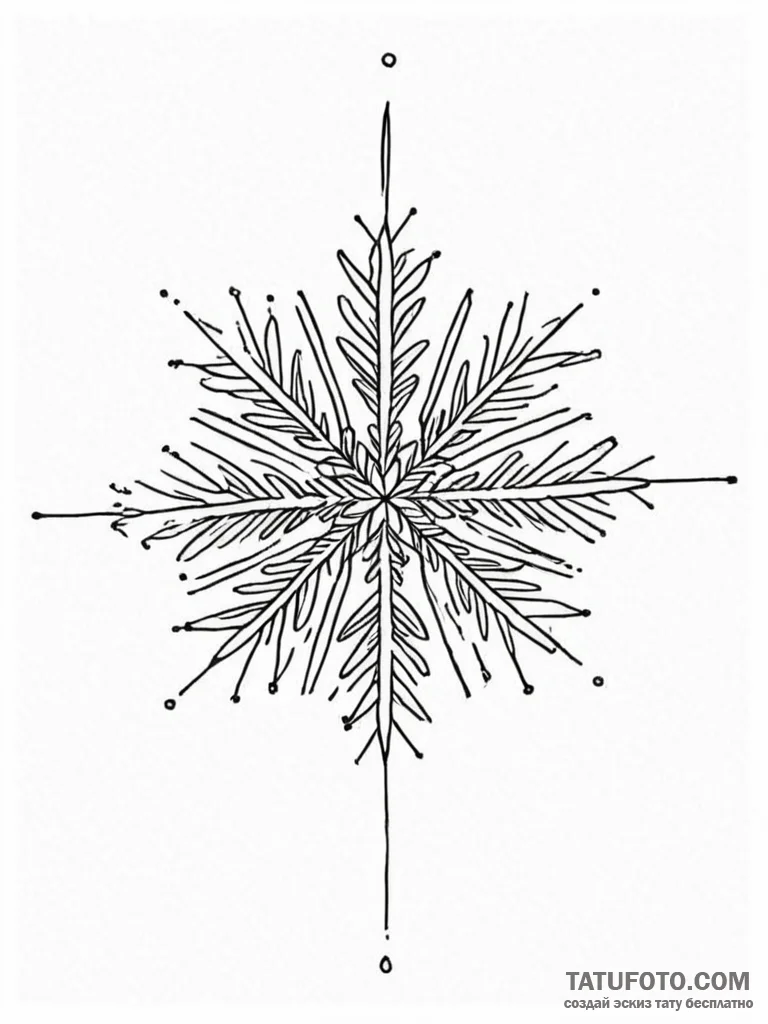 Tattoo design a fine line drawing of a single... - эскиз тату (№1751092974_0, 28.06.2025 06:42) — Tatufoto.com