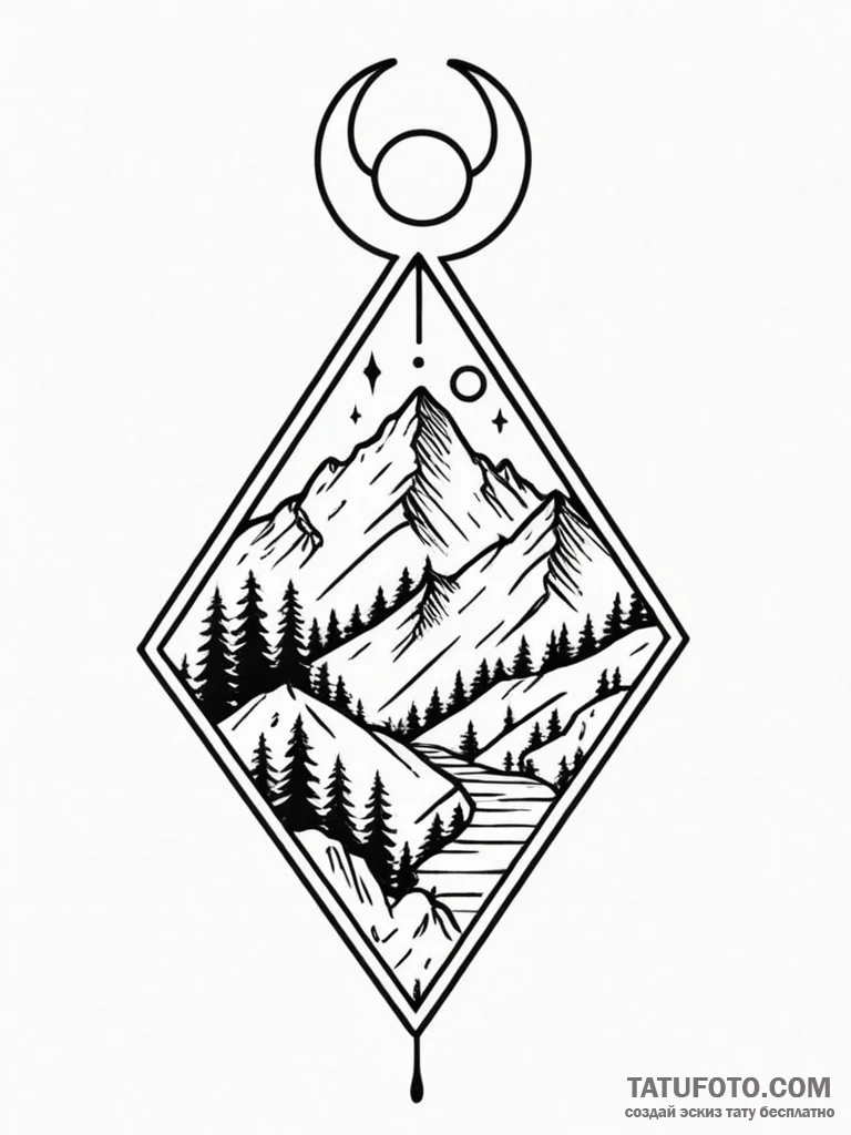 Tattoo design the glyph for capricorn (10th h... - эскиз тату (№1751098125_0, 28.06.2025 08:08) — Tatufoto.com