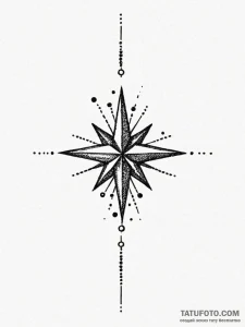 Tattoo sketch a small pixelated star dotwork. - эскиз тату (№1751098971_0, 28.06.2025 08:22) — Tatufoto.com