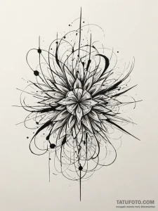 группа 15: abstract & artistic interpretation... - эскиз тату (№1751102150_0, 28.06.2025 09:15) — Tatufoto.com