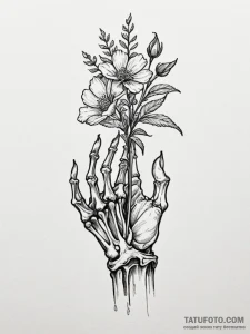 Tattoo sketch a fine line drawing of a human… — эскиз тату (№1751112713_0, 28.06.2025 12:11) — Tatufoto.com