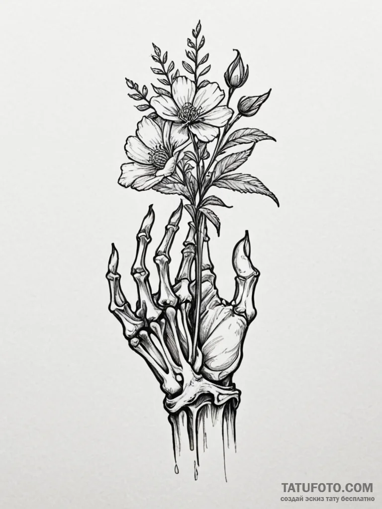 Tattoo sketch a fine line drawing of a human... - эскиз тату (№1751112713_0, 28.06.2025 12:11) — Tatufoto.com