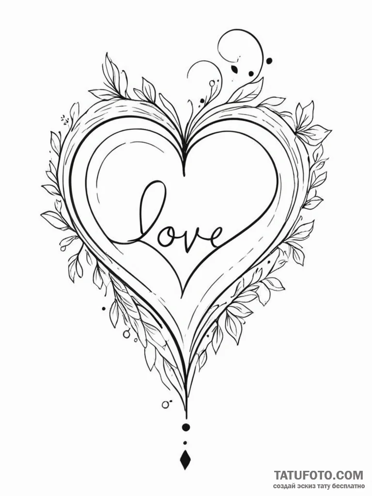 Tattoo sketch a short, abstract poem about lo... - эскиз тату (№1751114712_0, 28.06.2025 12:45) — Tatufoto.com