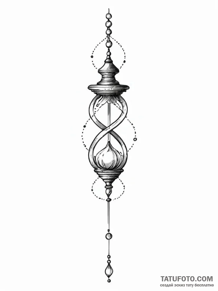 Tattoo sketch: a simple, elegant tattoo of a... - эскиз тату (№1751127177_0, 28.06.2025 16:12) — Tatufoto.com