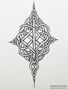 Tattoo design a strong, protective knotwork p... - эскиз тату (№1751127422_0, 28.06.2025 16:17) — Tatufoto.com