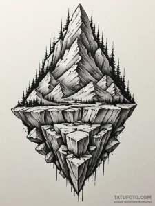 Tattoo sketch a strong, unyielding wall made... - эскиз тату (№1751134291_0, 28.06.2025 18:11) — Tatufoto.com