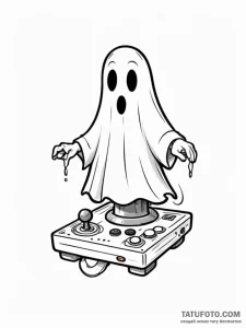 Tattoo design a classic arcade joystick with... - эскиз тату (№1751134869_0, 28.06.2025 18:21) — Tatufoto.com