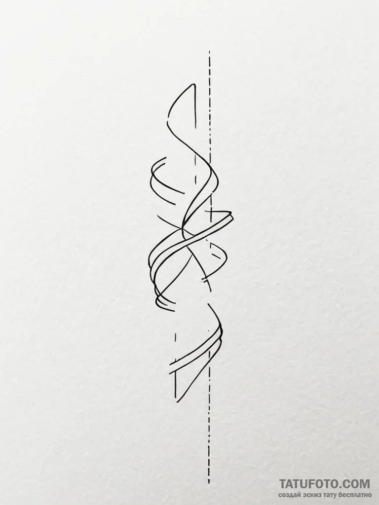 Tattoo design a wrist with a subtle line form... - эскиз тату (№1751139635_0, 28.06.2025 19:40) — Tatufoto.com