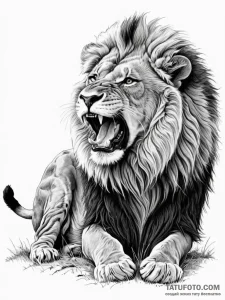 A national geographic style photo of a majest... - эскиз тату (№1751140022_0, 28.06.2025 19:47) — Tatufoto.com