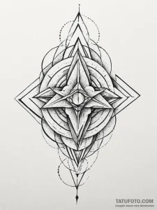 Tattoo design an abstract representation of "... - эскиз тату (№1751145906_0, 28.06.2025 21:25) — Tatufoto.com