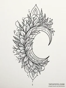 Tattoo sketch a vibrant rainbow effect on a m... - эскиз тату (№1751148650_0, 28.06.2025 22:10) — Tatufoto.com