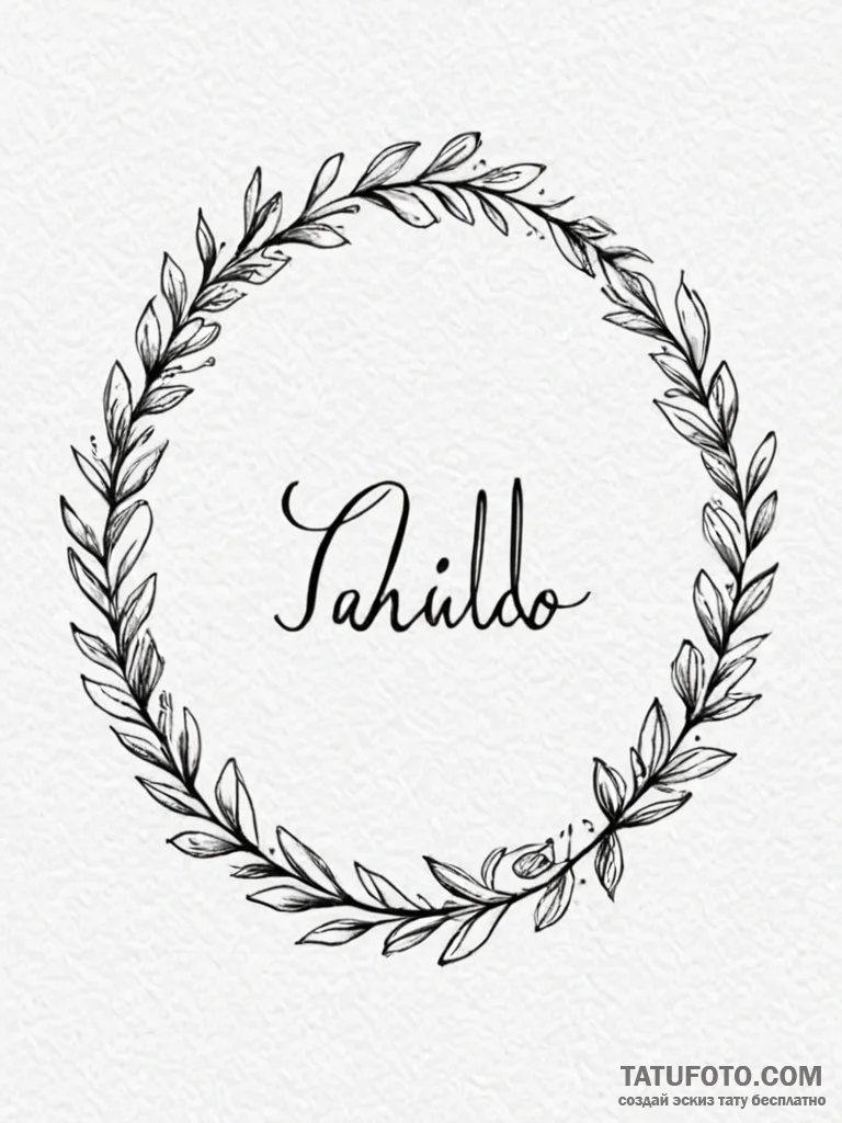 Tattoo design a child's birthdate in minimali... - эскиз тату (№1751150471_0, 28.06.2025 22:41) — Tatufoto.com