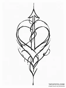 Tattoo sketch a minimalist symbol on the side... - эскиз тату (№1751150734_0, 28.06.2025 22:45) — Tatufoto.com