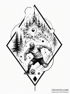 Tattoo design an abstract representation of "... - эскиз тату (№1751153165_0, 28.06.2025 23:26) — Tatufoto.com