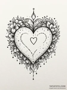 Tattoo sketch 'extra life' with a small glowi... - эскиз тату (№1751153699_0, 28.06.2025 23:34) — Tatufoto.com