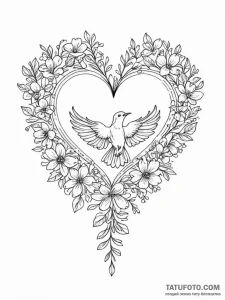 Tattoo sketch: a collection of small, delicat... - эскиз тату (№1751155600_0, 29.06.2025 00:06) — Tatufoto.com