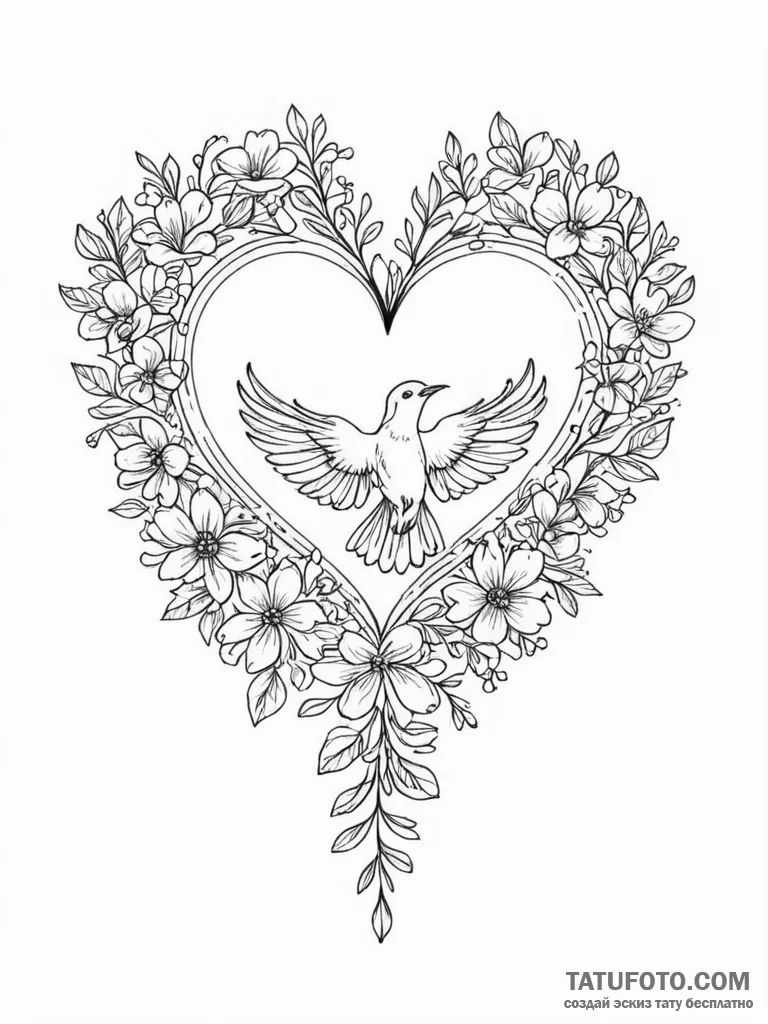 Tattoo sketch: a collection of small, delicat... - эскиз тату (№1751155600_0, 29.06.2025 00:06) — Tatufoto.com