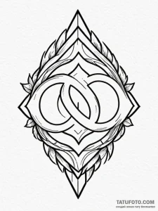 Tattoo design a minimalist 'quest log' symbol... - эскиз тату (№1751166149_0, 29.06.2025 03:02) — Tatufoto.com