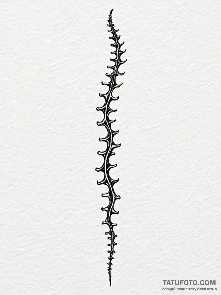 Tattoo sketch a simple, elegant silhouette of... - эскиз тату (№1751169699_0, 29.06.2025 04:01) — Tatufoto.com