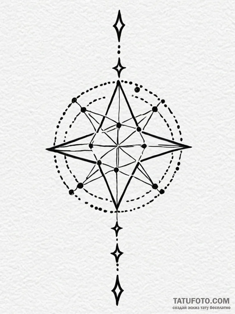 Tattoo design a "perfect game" symbol like a... - эскиз тату (№1751174029_0, 29.06.2025 05:13) — Tatufoto.com
